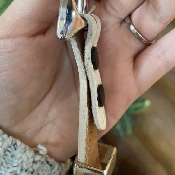 Coastal Cowgirl White Leather Belt - Picture 6 of 7